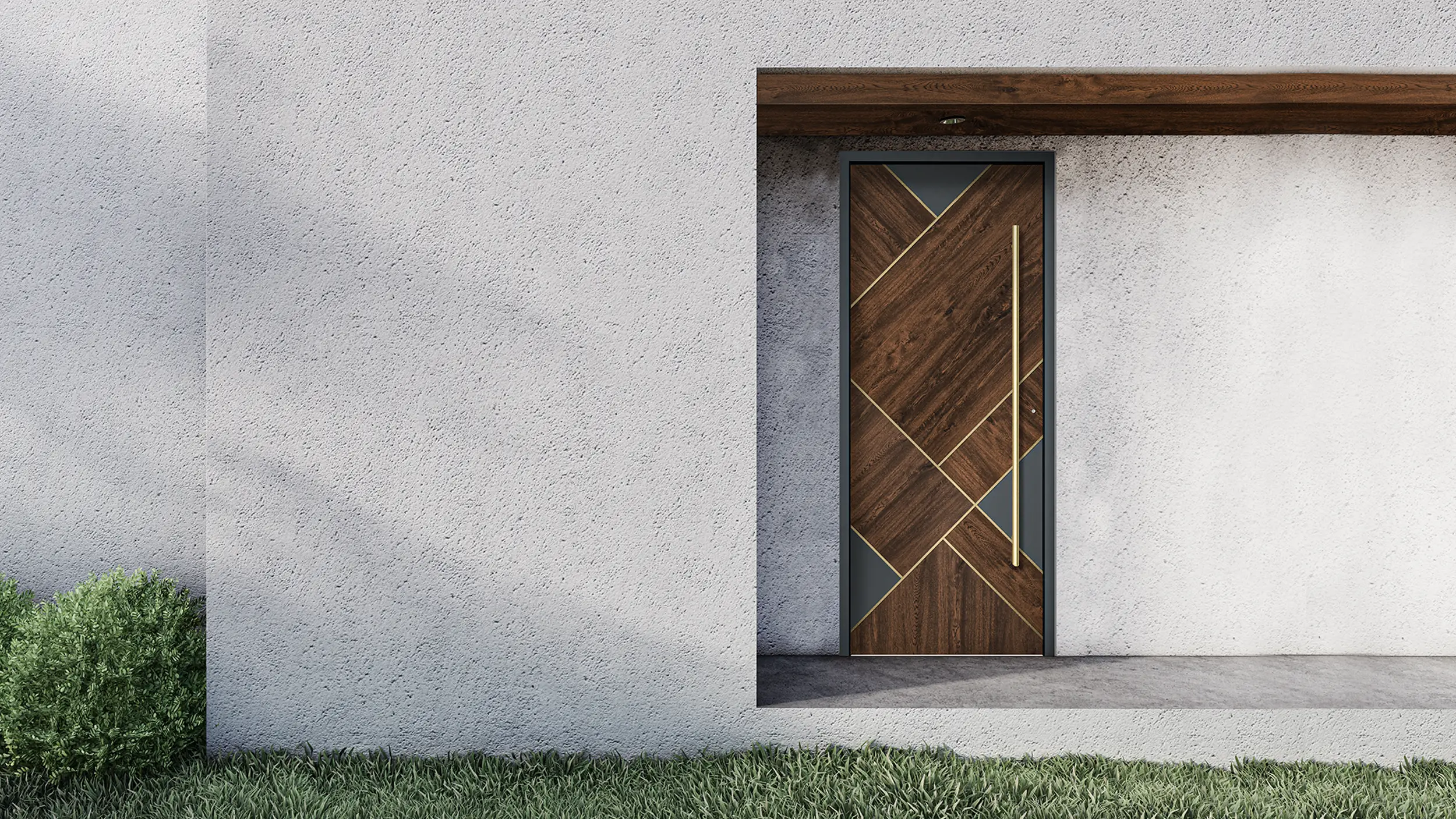 Facade with Panedge Panel.